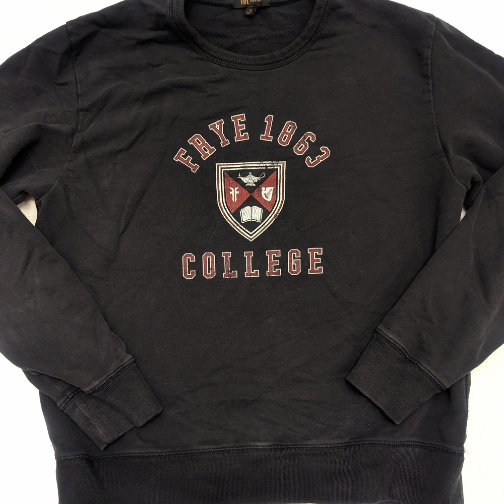 Frye 1863 College Black Sweater